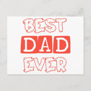 Vatertag Liebe Bester Vater Aller Zeiten - Stilvol Postkarte