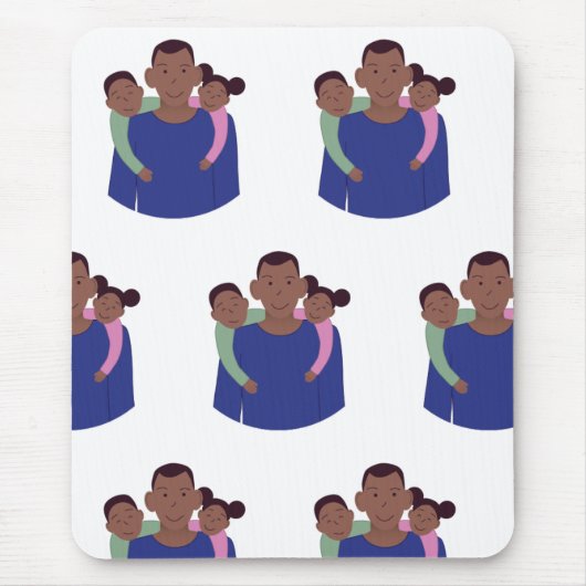 Vatertag Liebe Mousepad (Vorne)