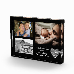 Vatertag Liebe You Daddy Modern Simple Collage Fotoblock