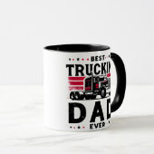 Vatertag-LKW Tasse (VorderseiteRechts)