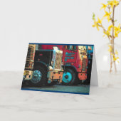 Vatertag (LKWs) Karte (Gelbe Blume)