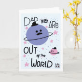 Vatertag - Lustig Karte (Gelbe Blume)