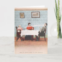 Vatertag lustige Babyseltzer-Flaschen-der Vintage