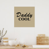 Vätertag lustige Geschenk Ideen Poster (Küche)