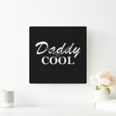 Vätertag lustige Geschenk Ideen Quadratische Wanduhr (Zuhause)