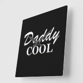 Vätertag lustige Geschenk Ideen Quadratische Wanduhr (Winkel)