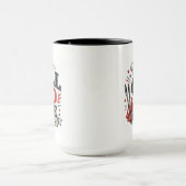 Vatertag/Lustiger Grill-Vater WRAP Tasse (Zentrum)