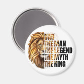 Vatertag Magnet (Vorderseite/Rückseite)