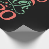 Vatertag Mann Hero Geschenkpapier (Ecke)