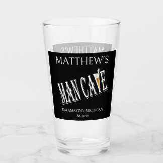 Vatertag Mann Höhle Pub Beer Soda trinken Glas