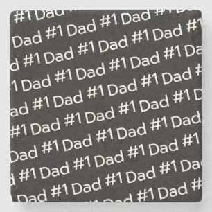 Vatertag Marmorstein Untersetzer