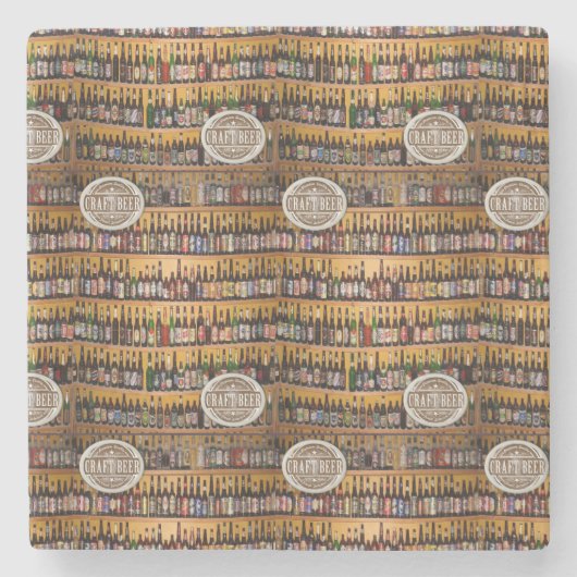 Vatertag Marmorstein Untersetzer (Vorderseite)