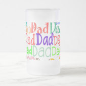 Vatertag Mattglas Bierglas (Mittel)