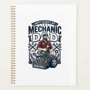 Vatertag Mechaniker Vater Shirt Lustig Arbeitender Planer