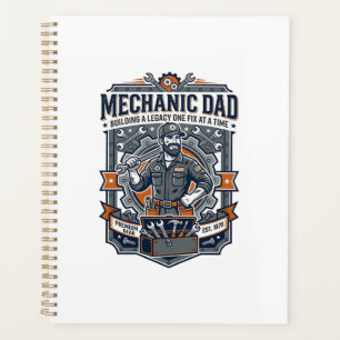 Vatertag Mechaniker Vater Shirt Lustig Arbeitender Planer