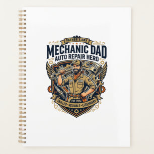Vatertag Mechaniker Vater Shirt Lustig Arbeitender Planer