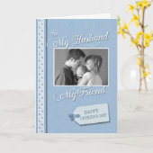 Vatertag, Mein Mann, Mein Freund, benutzerdefinier Karte (Gelbe Blume)