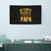 Vatertag Meine Lieblingsmenschen nennen mich Papa Banner (Messeveranstaltung)