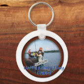 Vatertag Memento Rahmen Schlüsselanhänger (Vorderseite)