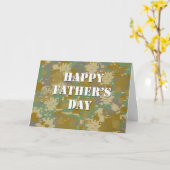 Vatertag - Militär Karte (Gelbe Blume)