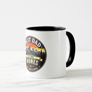 Vatertag mit Abenteuer-Thema Tasse