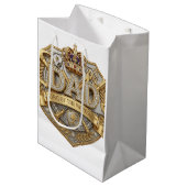 Vatertag Mittlere Geschenktüte (Vorderseite Schrägansicht)