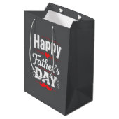 Vatertag Mittlere Geschenktüte (Rückseite Schrägansicht)