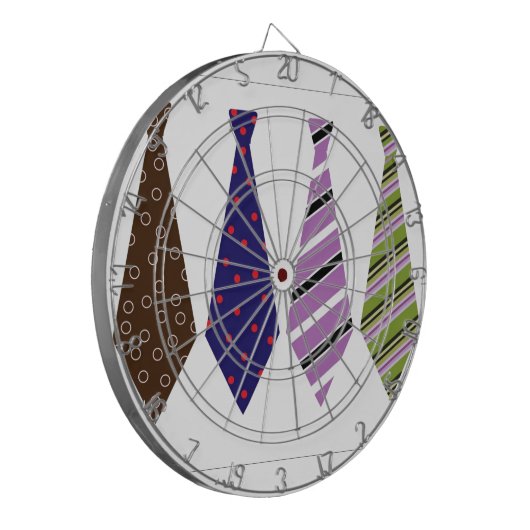 Vatertag Neck Ties Mod Stilvolle Klasse Dartscheibe (Vorderseite Links)