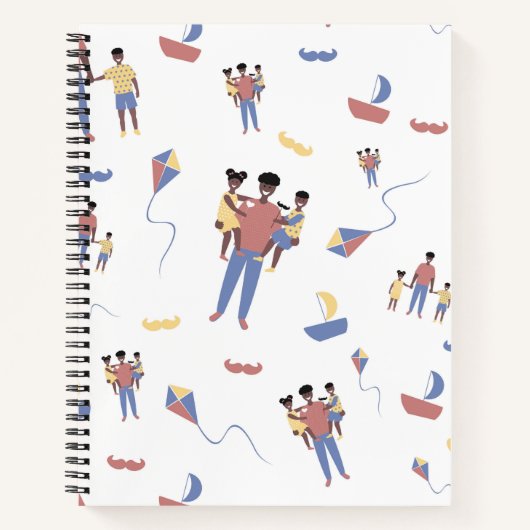 Vatertag-Notebook Notizblock (Vorderseite)