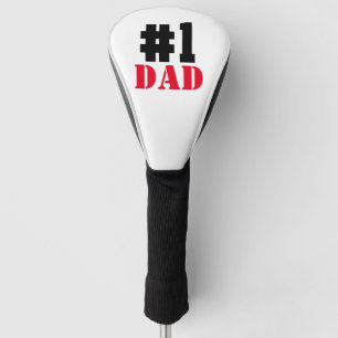Vatertag Nummer 1 Vater Golf Headcover