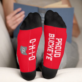 Vatertag Ohio Buckeye Socken für Vater