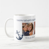 Vatertag Opa 3 FotoCollage Kaffeetasse (Links)