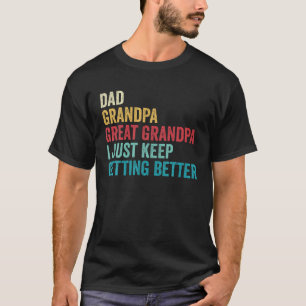 Vatertag Opa Geschenk von Grandkids Vater Groß T-Shirt