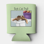 Vatertag Orange TabbyCat Dosenkühler (Rückseite)