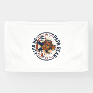 Vatertag Papa Bär Im Dienst Shirt Lustiges Tier Da Banner