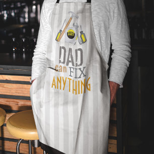 Vatertag Papa kann alles reparieren sagen Schürze