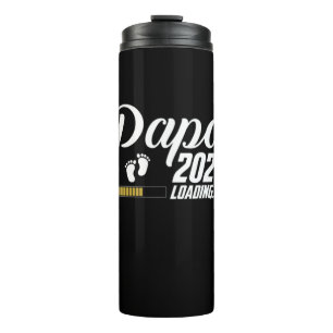 Vatertag Papa Loading 2021 Erster Vater Thermosbecher
