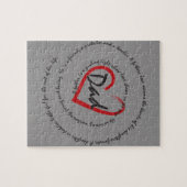 Vatertag Papa Puzzle (Horizontal)