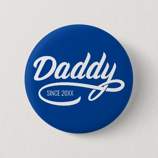 Vatertag - Papa Seit... Button (Vorderseite)