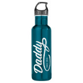 Vatertag - Papa Seit... Edelstahlflasche (Vorderseite)