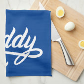 Vatertag - Papa Seit... Geschirrtuch (Viertel Falte)