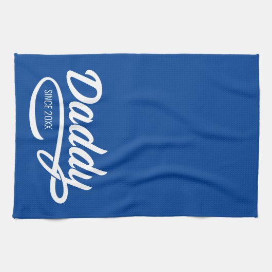 Vatertag - Papa Seit... Geschirrtuch (Horizontal)