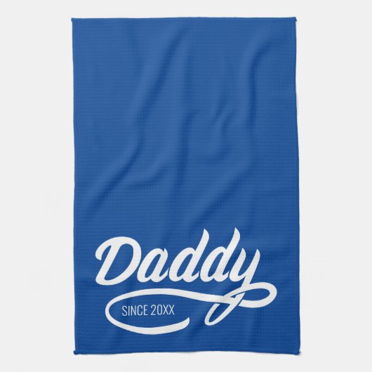 Vatertag - Papa Seit... Geschirrtuch (Vertikal)