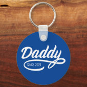 Vatertag - Papa Seit... Schlüsselanhänger (Vorderseite)