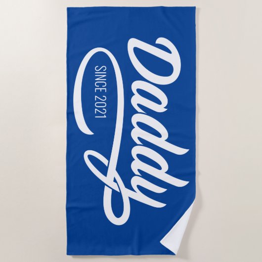 Vatertag - Papa Seit... Strandtuch (Vorderseite)