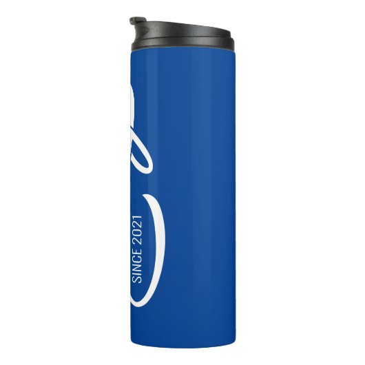 Vatertag - Papa Seit... Thermosbecher (Nach rechts gedreht)