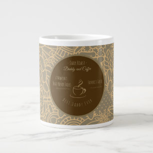 Vatertag, Papa und Kaffee, Bester Papa Aller Zeite Jumbo-Tasse