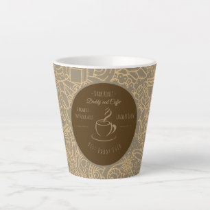 Vatertag, Papa und Kaffee, Bester Papa Aller Zeite Milchtasse