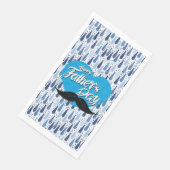 Vatertag-Papier-Serviette Serviette (Ecke)