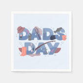 Vatertag Party Napkins Serviette (Vorderseite)